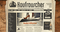 Desktop Screenshot of kaufrauscher.de