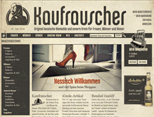 Tablet Screenshot of kaufrauscher.de